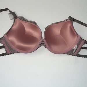 Everyday Smooth Plunge Bra in Rose Mauve
